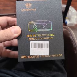 2- Lovelypez GPS Pet Electronic Fence Equipment 