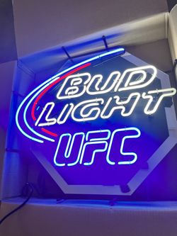 Bud Light/ UFC Octagon Neon Sign