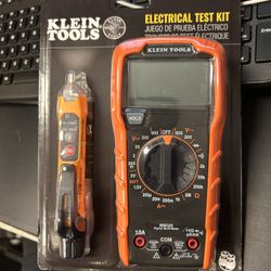 New Klein Tools Digital Multimeter and Non-Contact Voltage Tester Set