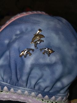 Jcm 10 Karat Gold Earring Pendant Dolphin Set