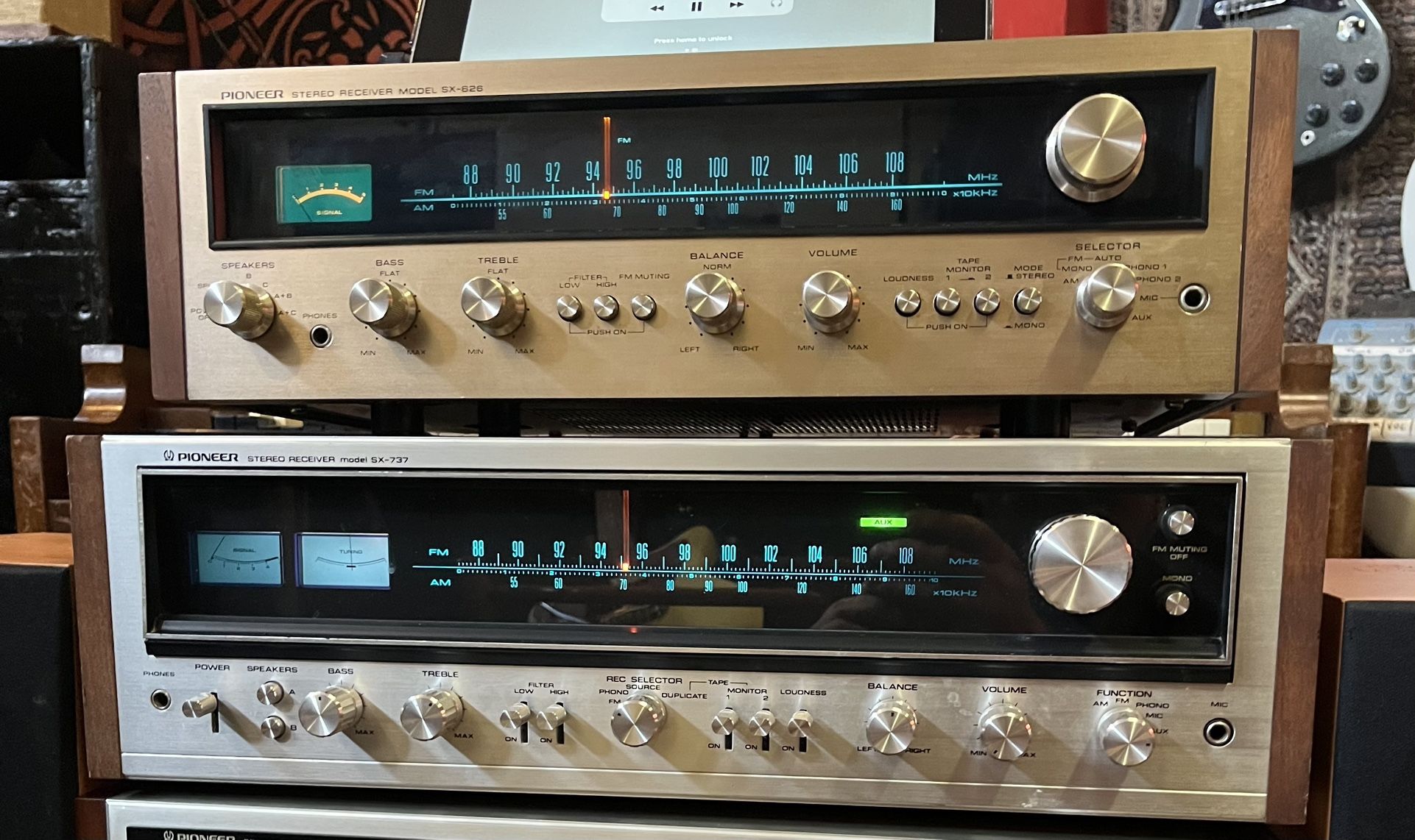 Pioneer SX 626 Vintage Receiver Works Great!