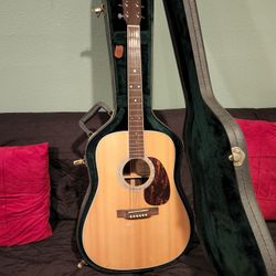 2001 Custom Martin Acoustic Guitar 