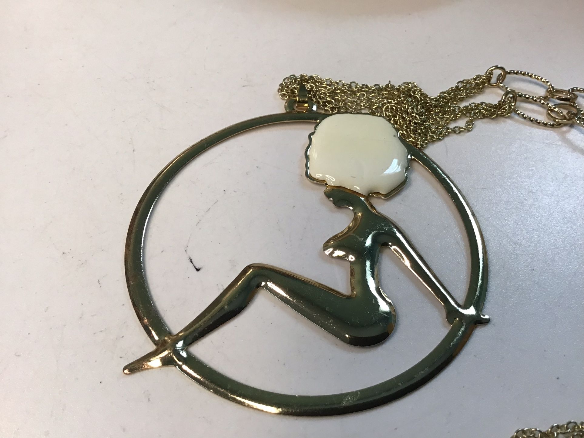 Pin Up Girl Necklace