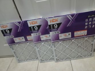 20 in. x 24 in. x 1 in. Pleated Air Filters