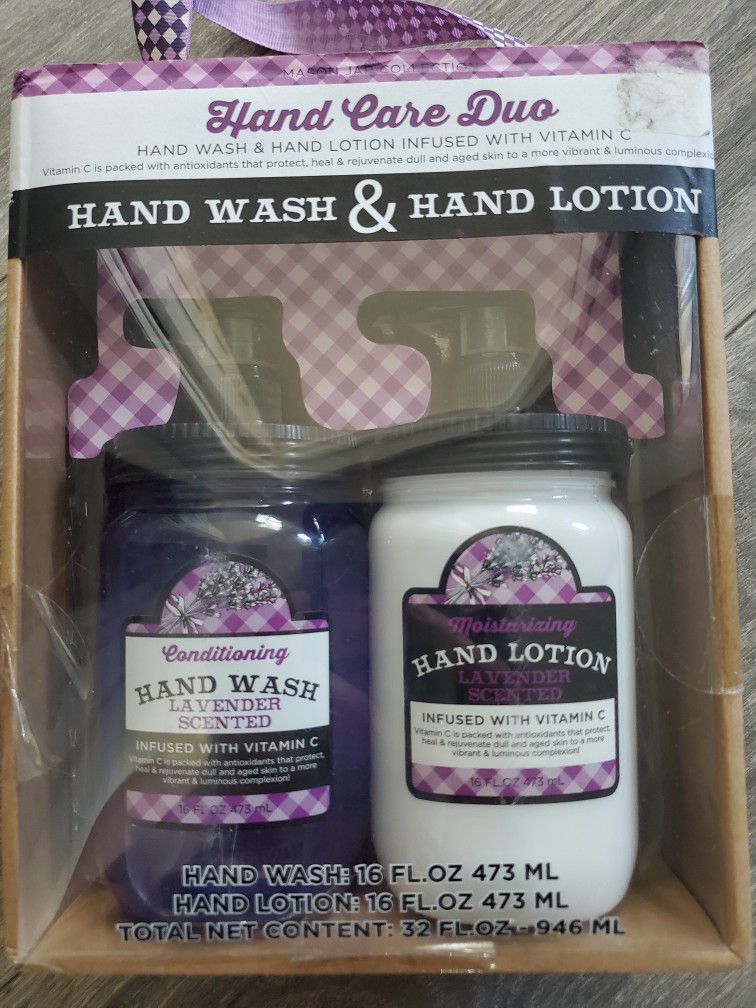 Lavender Hand Soap & Hand Lotion