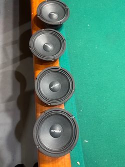 Four 6.5 prv speakers