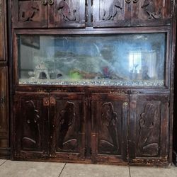 Wood Fish Tank