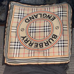 Burberry Silk Scarf 