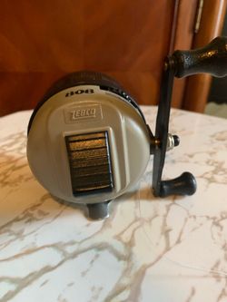 Zebco 808 Fishing Reel – Heavy Duty Push Button Spincast