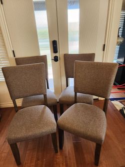 4 dining chairs