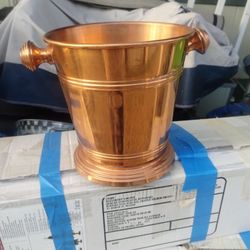 copper bucket