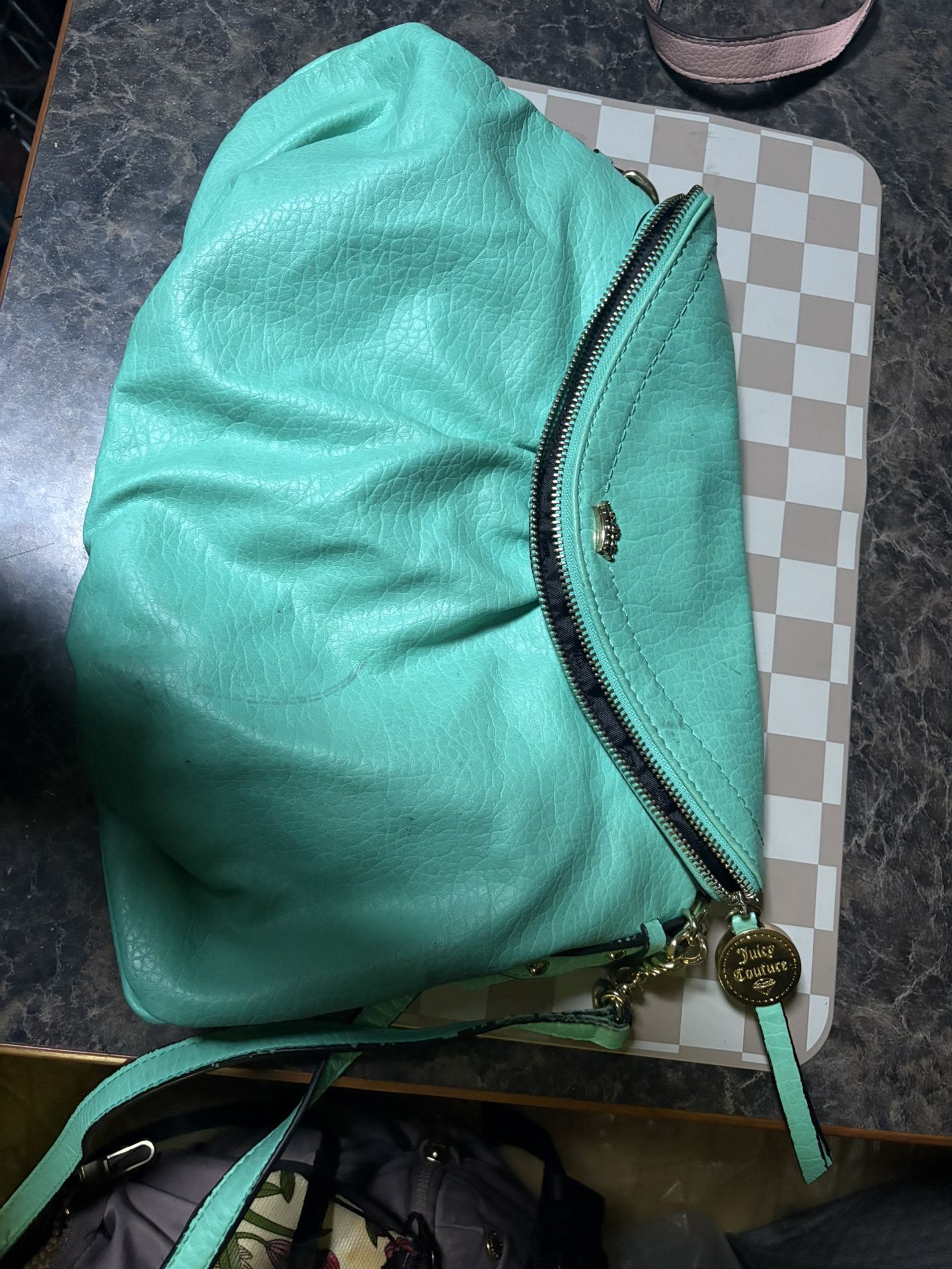 Juicy Coutour Bag In Teal