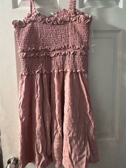 Pink dress