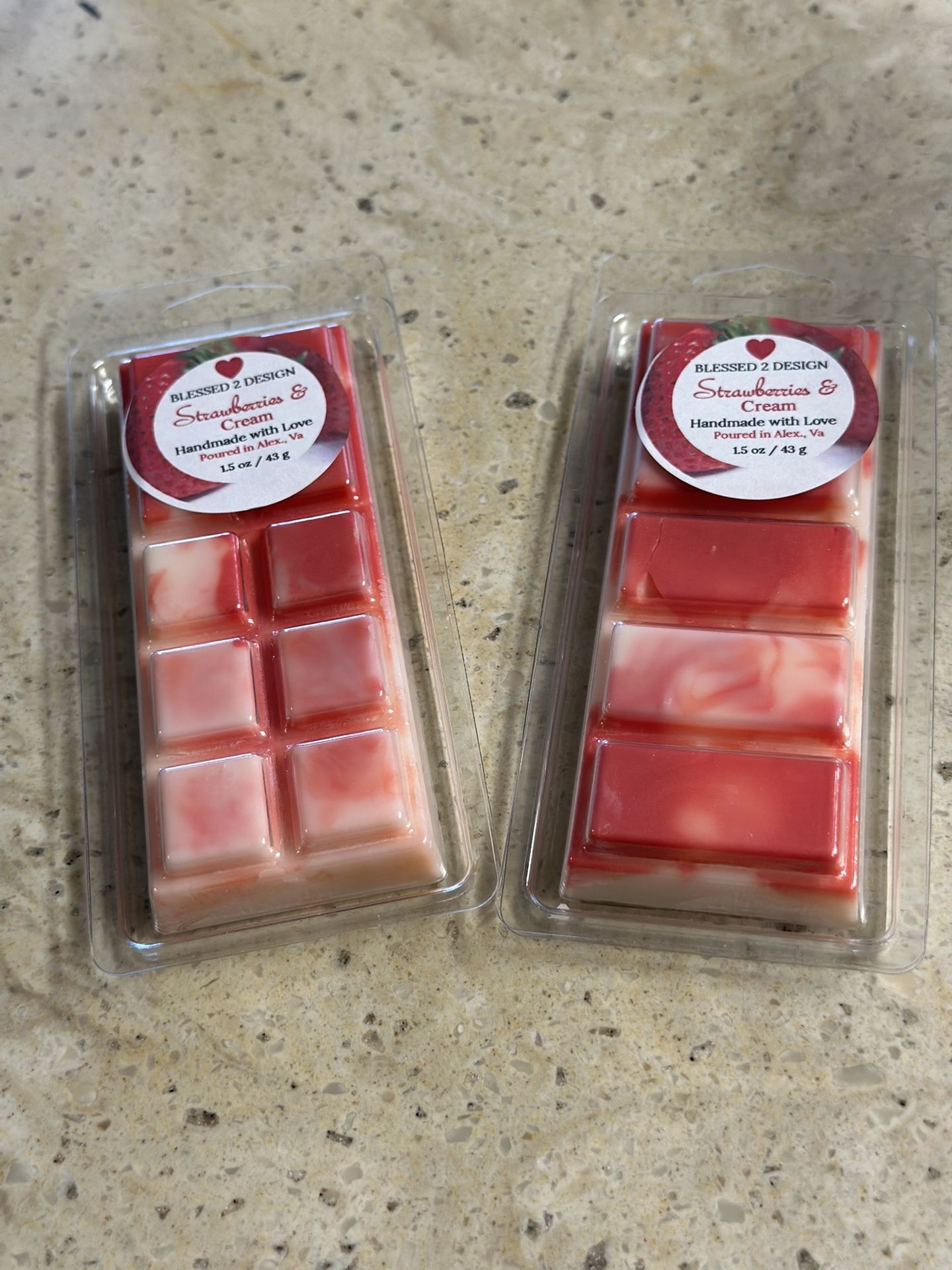 Strawberries And Cream Wax Melts