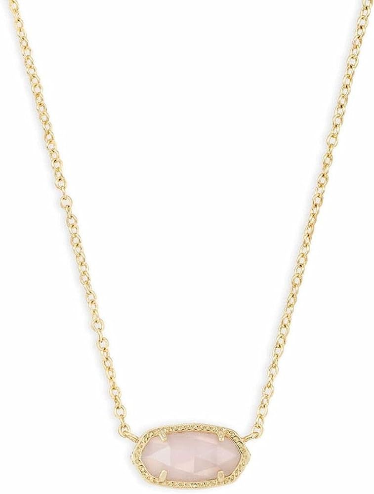 14K Gold Plated Quartz Fashion Jewelry Women Necklace Pendant