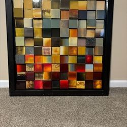 Color Block Wall Decor
