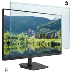 ANTOGOO V 27 Inch Blue Light Blocking Screen Protector Panel, Eye Protection Easy Hanging Type Acrylic Blue Light Filter for 26-27 Inch Diagonal Wides