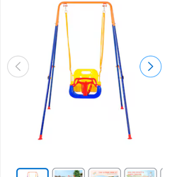 Brand new swing in box