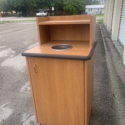 Waste Trash Garnish Bin Compartment 