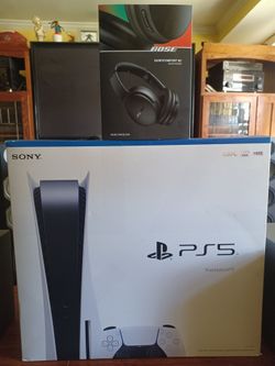 PS5 DISC SYSTEM, BOSE QUIETCOMFORT SC NOISE CANCELING HEADPHONES NIB 🎧 $950 FINAL PRICE READ DESCRIPTION