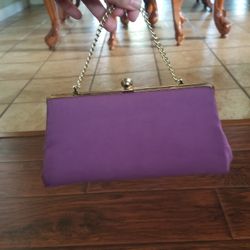 Purple Clutch