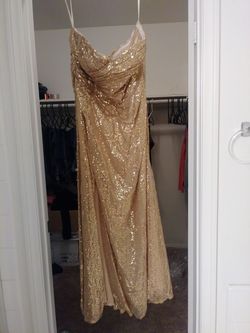 Formal Gold Dress