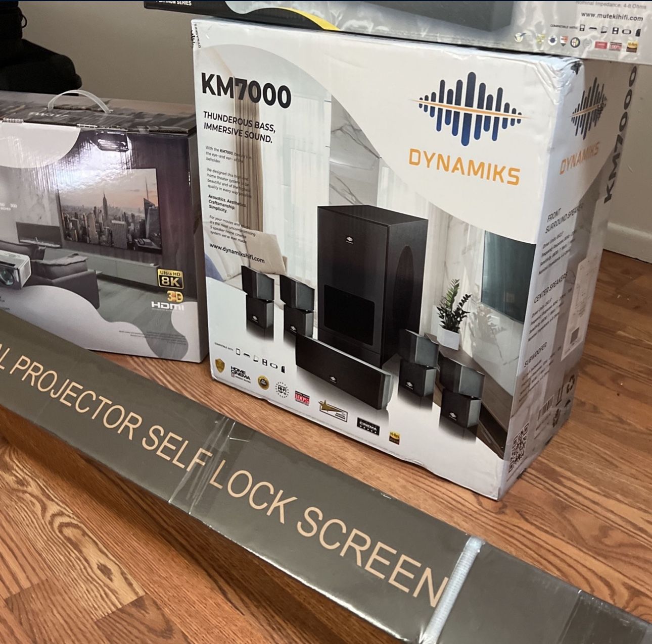 Home Theater And Stereo Set Up