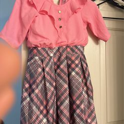 Cute Baby Pink 6yr Old Girl’s Frock
