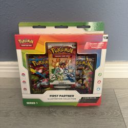 Pokemon First Partner Illustration Collection Series 1