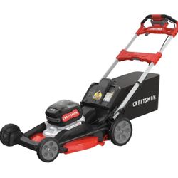 CRAFTSMAN 2xV20 20-volt, Max 21-in Self Propelled Battery Walk Lawn Mower with 29 Ah Battery Included
