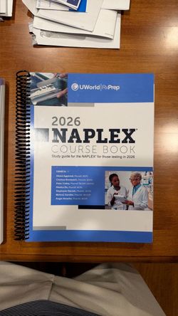 UWorld 2026 NAPLEX Course Book