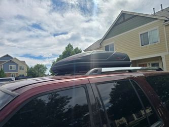 Goplus Hard Shell Rooftop Cargo Carrier / Roof Box – $200