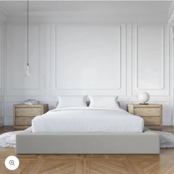 SoftFrame Ultra Bed Frame Queen (BOX FRAME and BOLSTER PILLOW INCLUDED)