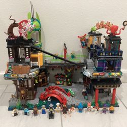 LEGO Ninjago 2023 City Markets Retired Set 99% Complete