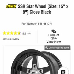 Jegs Racing Rims
