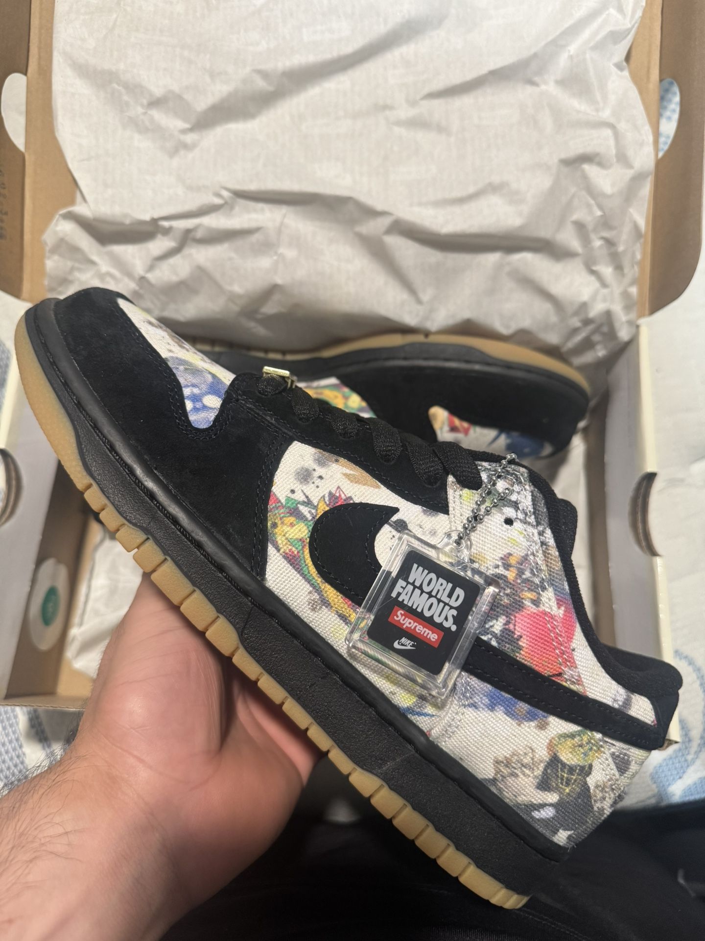 Nike sb Low Supreme Rammellzee