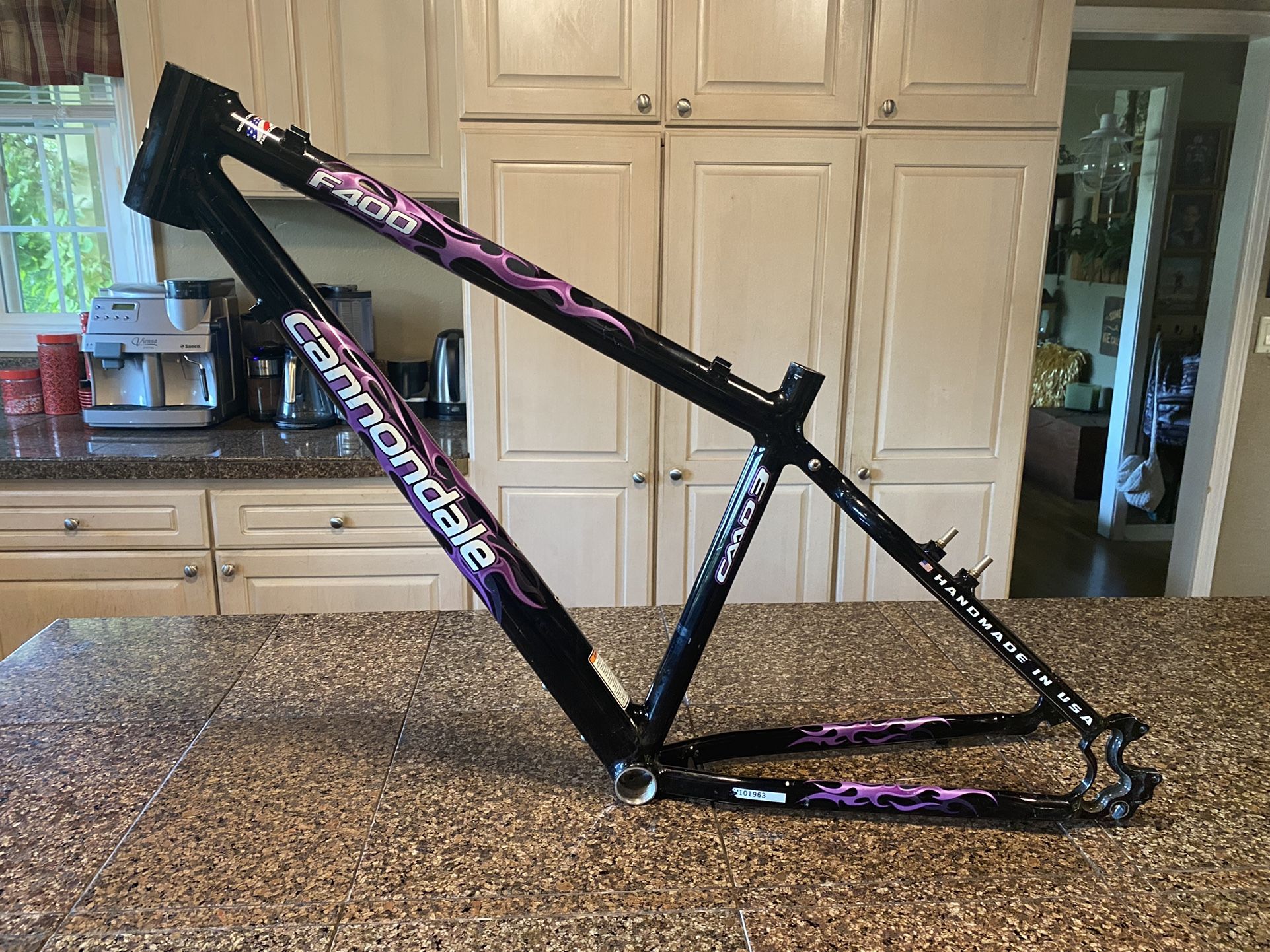 Cannondale F 400 caad3 aluminum frame
