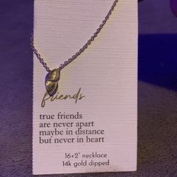 14K gold dipped Half of a Butterfly Necklace 