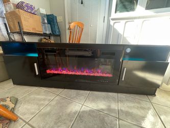 Fireplace TV Stand 70" Entertainment Center