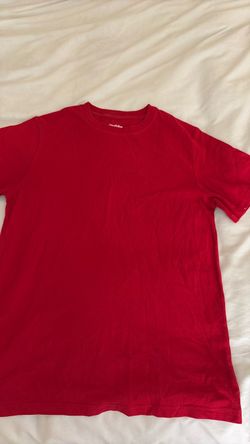 Goodfellow Red Crew Neck T-Shirt