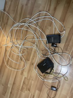 NETGEAR WIRELESS ROUTER AND MODEM