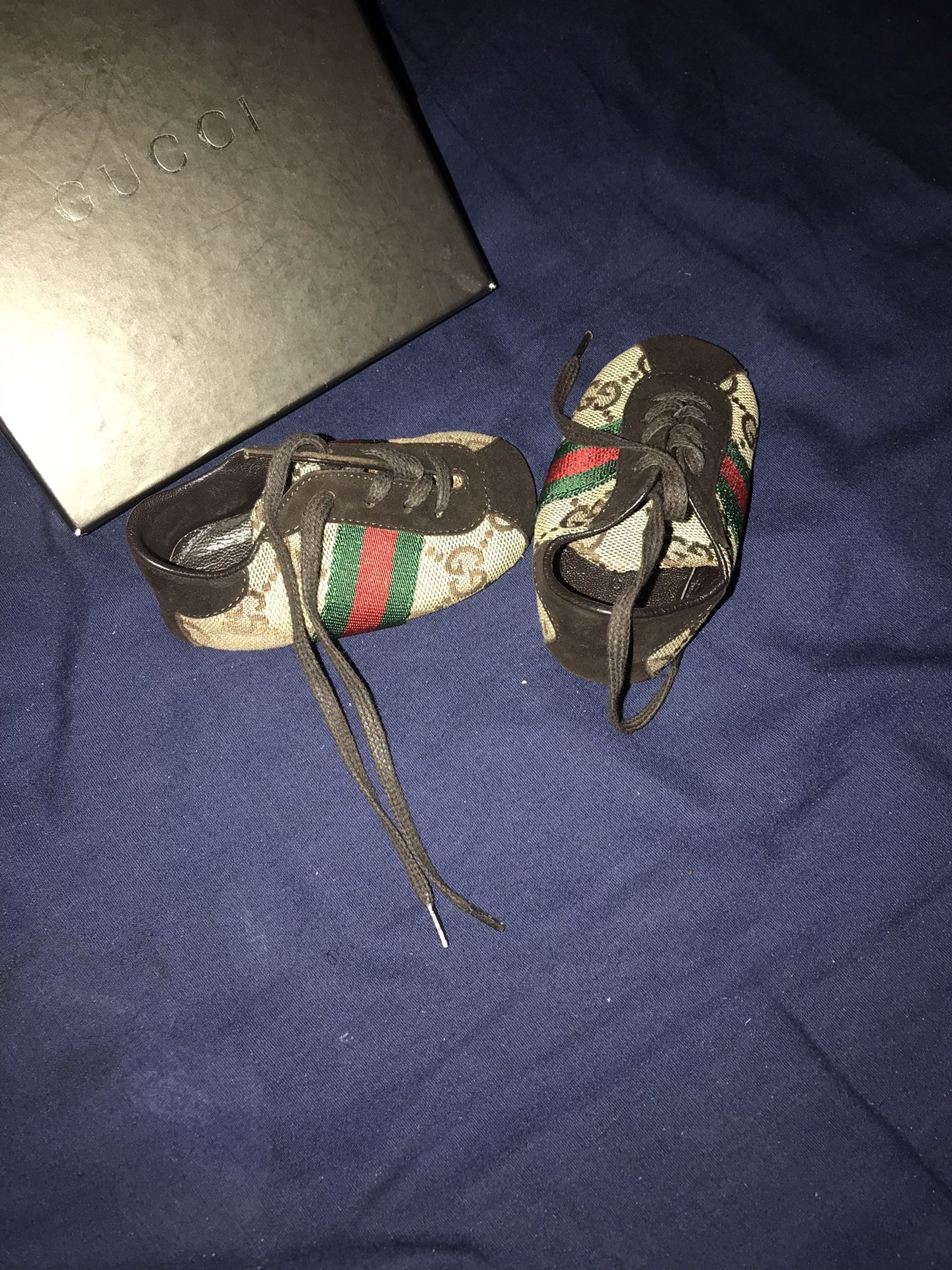 Gucci Baby Crib Shoes