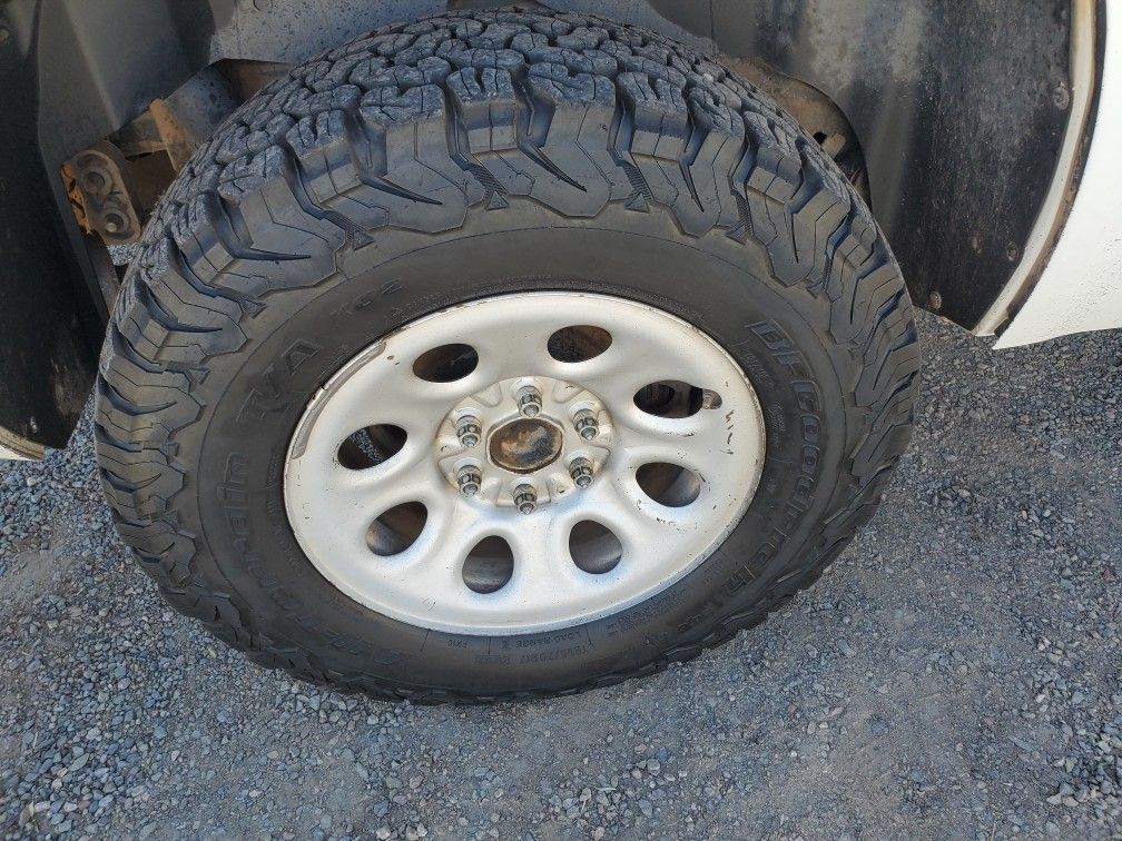 Chevy Tahoe Wheels And Tires New BF Goodrich All-terrain for Sale in ...