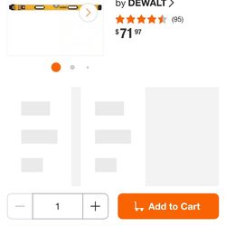 Dewalt box beam level