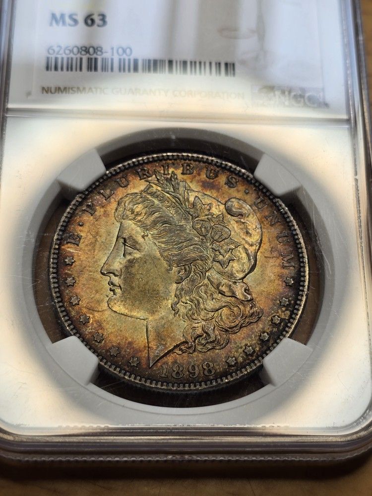 Toned Morgan Dollar