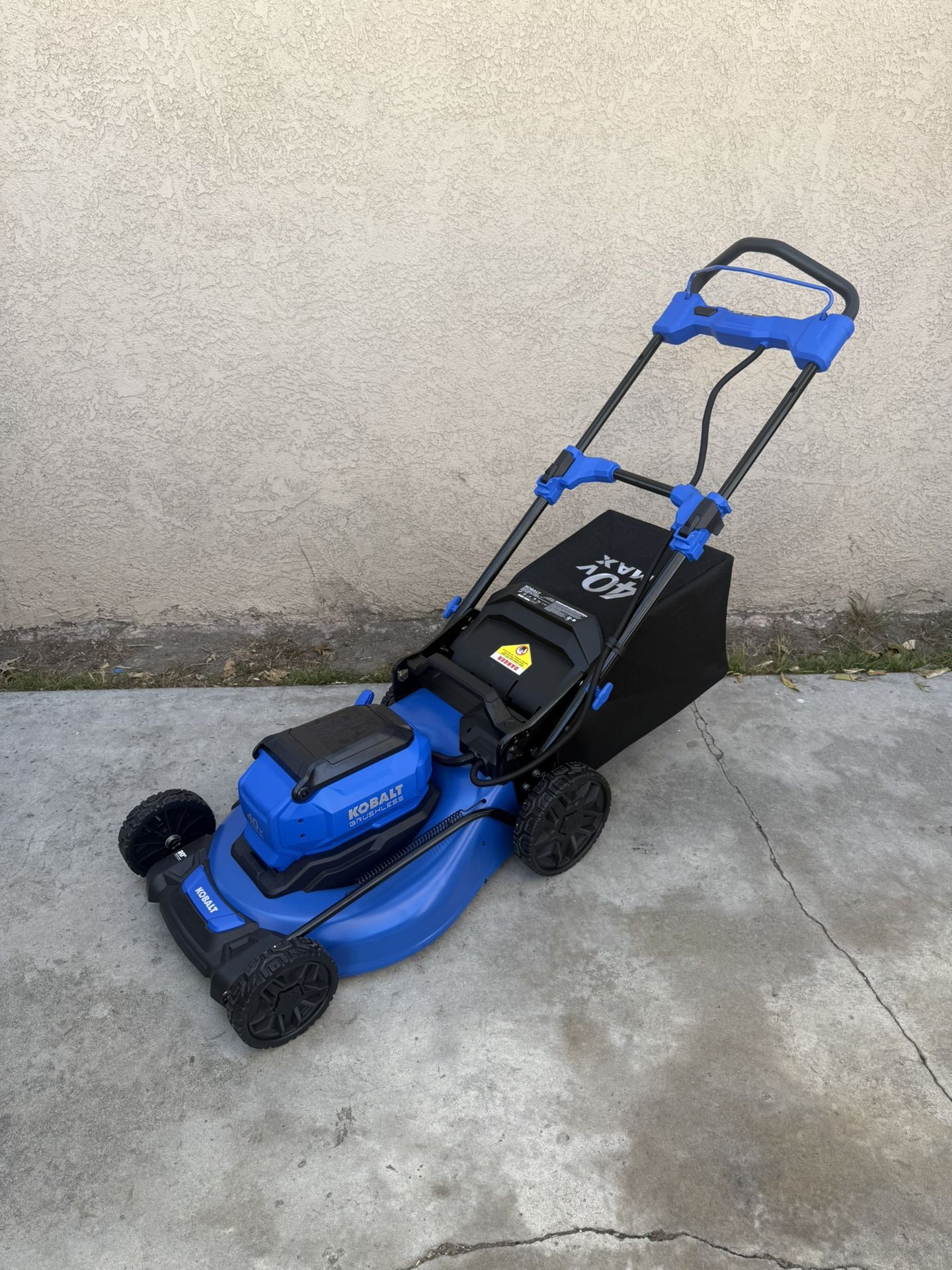 NEW Kobalt Gen4 40-volt, 20-in Push Lawn Mower Battery Walk Mower (TOOL ONLY)