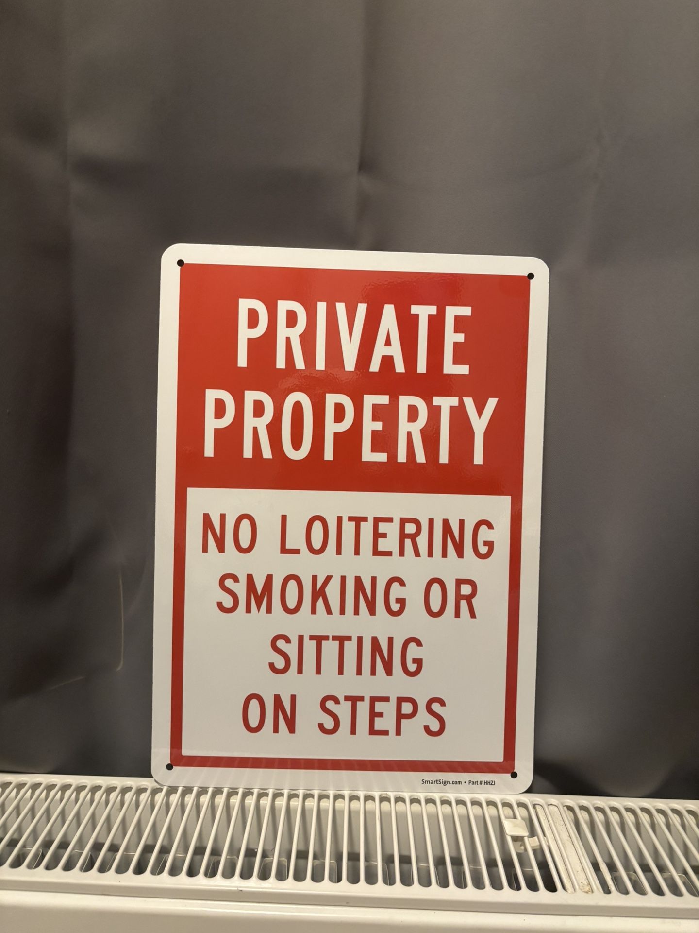Private Property Sign