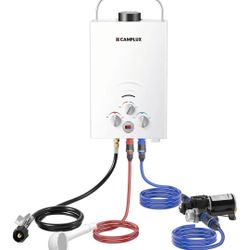 NEW camping/overlanding Portable Water Heater W Base