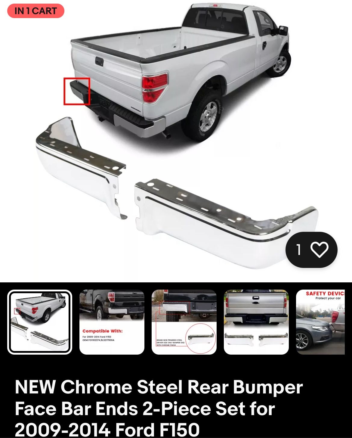 F-150 Replacement Bumper
