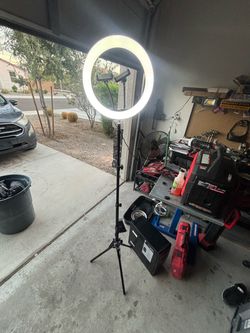 LED Ring Light with Tripod Stand